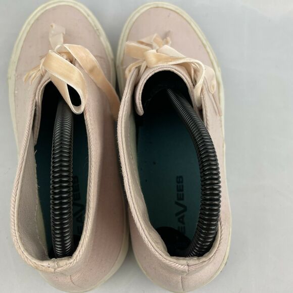 SeaVees Maslon Desert Women Pink Canvas Boot Sneakers Size 8 - Picture 5 of 10
